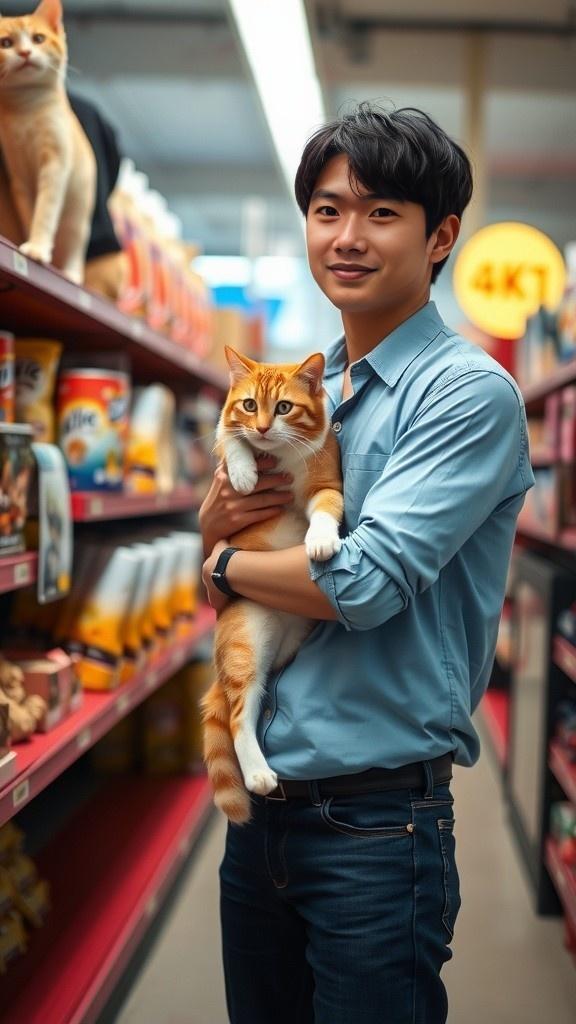 Kucing Pintar yang Menggoda