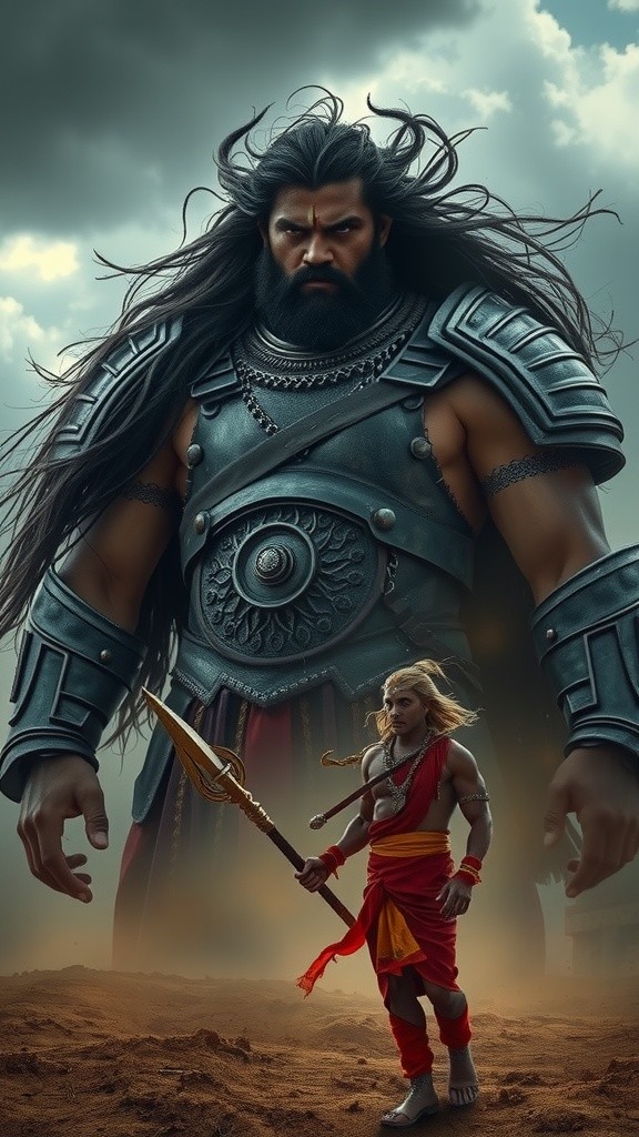 The Epic Battle: Hanuman vs Kumbhkaran