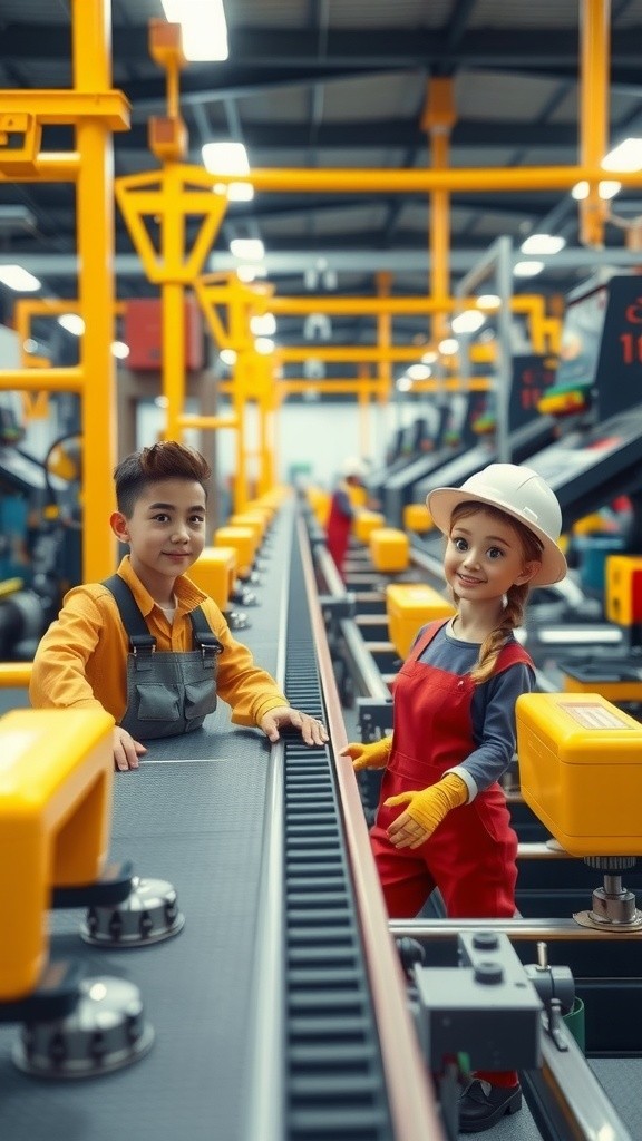 Tiny Workers Bake a Big Birthday Cake!