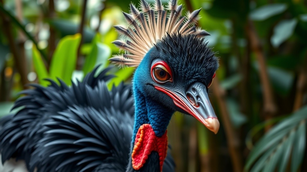 The Prehistoric Cassowary: Nature's Living Dinosaur