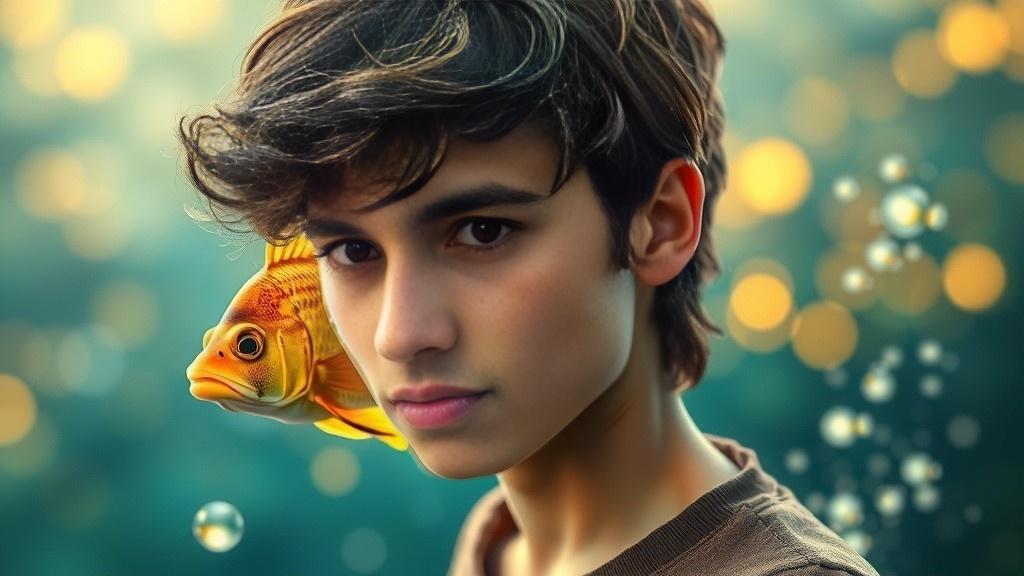 Amad and the Ocean: A Boy's Unique Connection with Fish