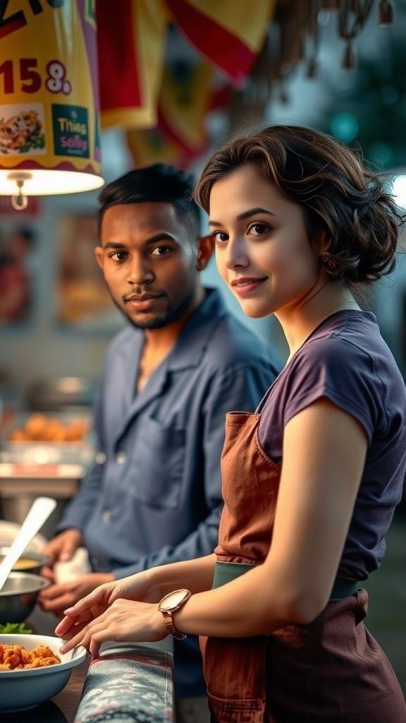 Cinta dan Seblak: Kisah Budi dan Santi