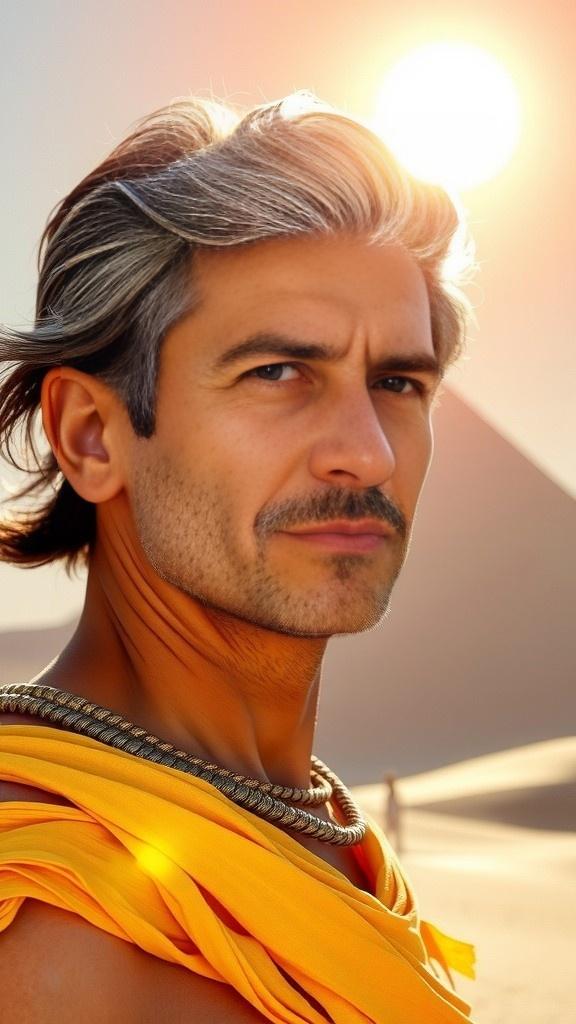 The Falcon's Shadow: A Pharaoh's Quest for Treasure