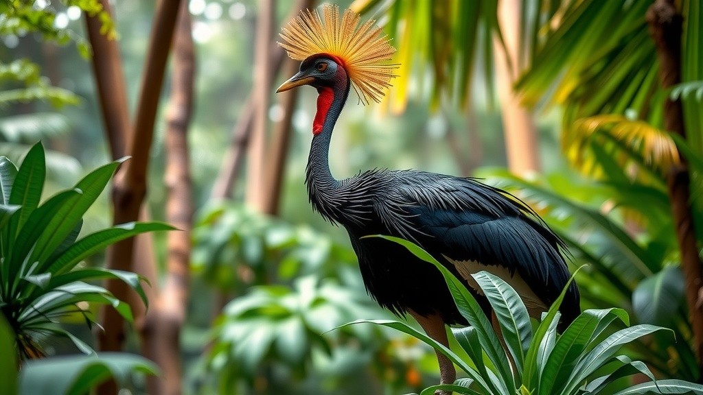The Fearsome Defense Mechanisms of Cassowaries