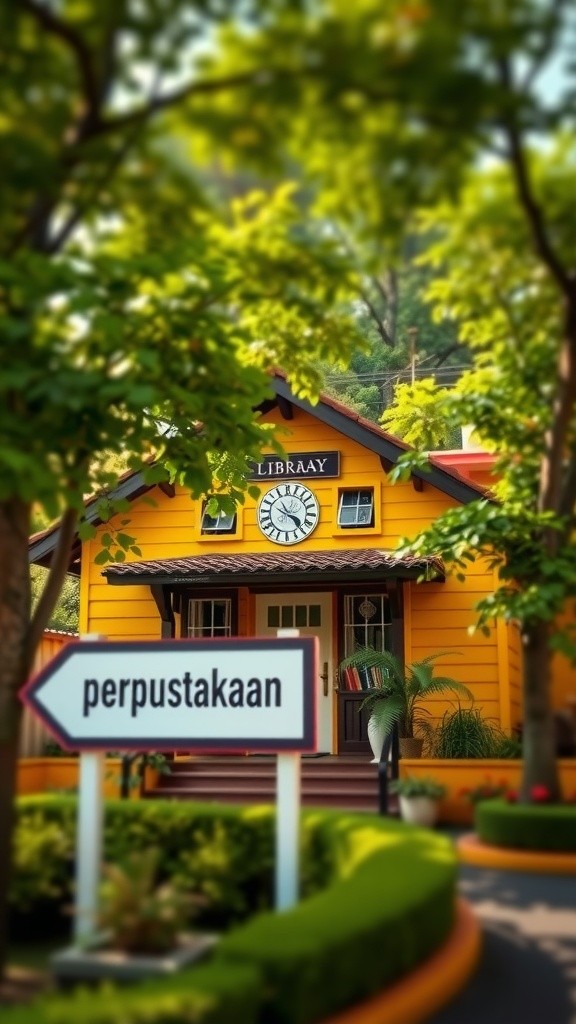 Perpustakaan Kambing: Membaca dengan Mulut!