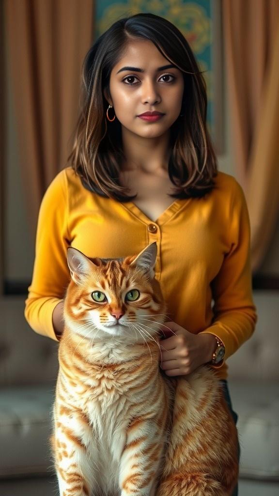 Kucing Pintar yang Menggoda Tamu