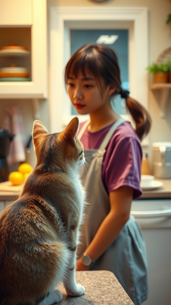 Kiki Si Kucing Chef: Kekacauan Dapur yang Menggemaskan