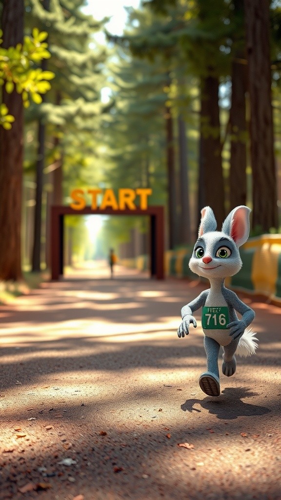 Timmy's Smart Shortcut: The Race in WonderWood!