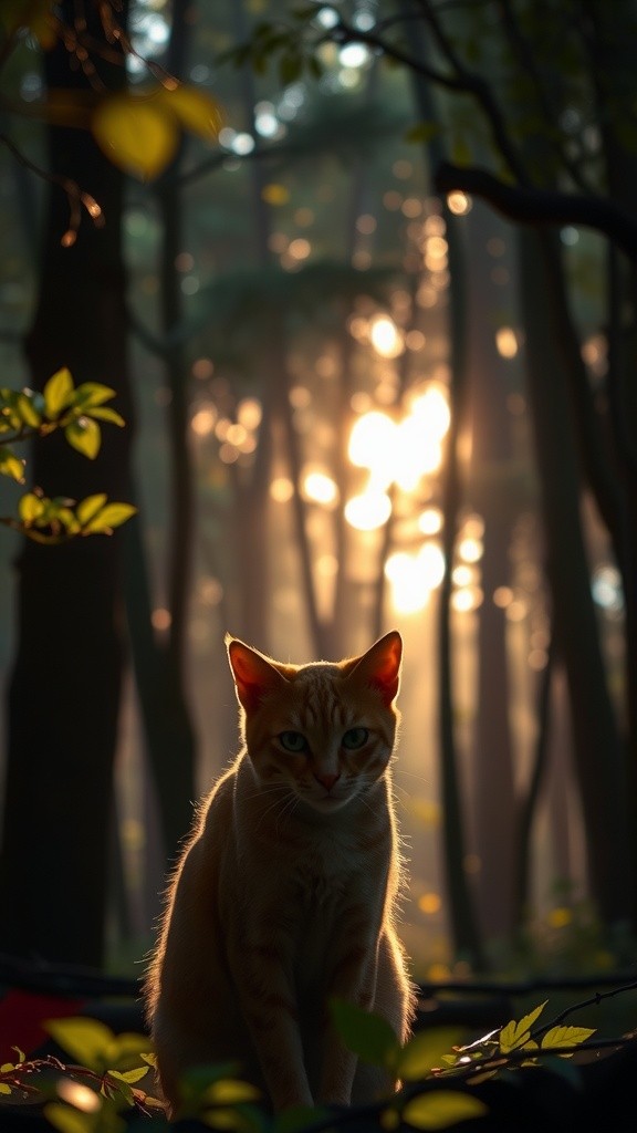 Kucing, Ayam, dan Bebek yang Berbahagia