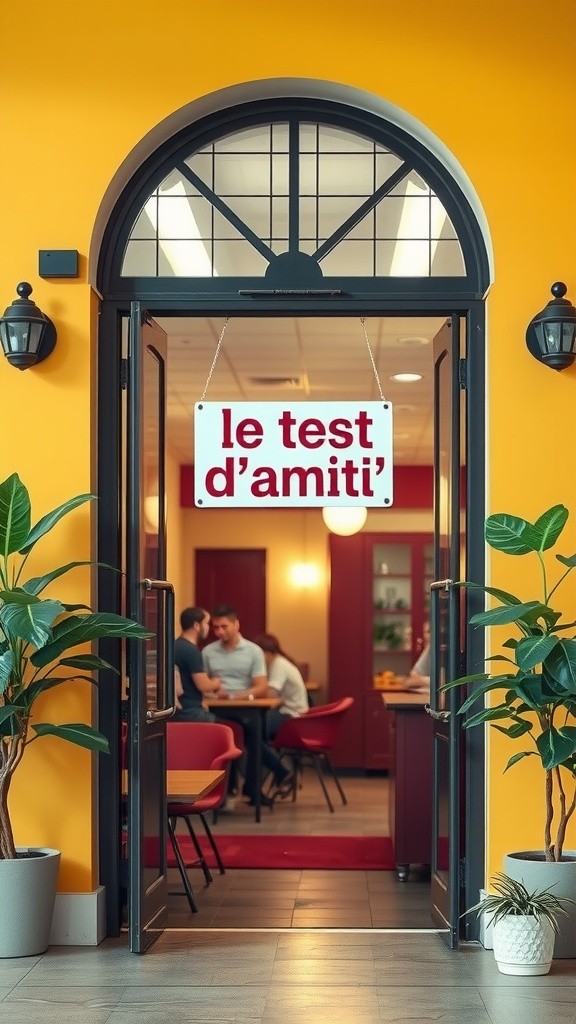 Le test d'amitié