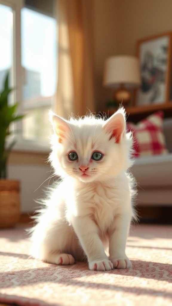 Kucing Sofa yang Imut