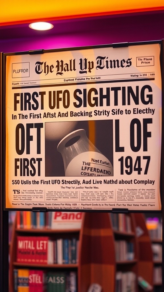 Kenneth Arnold: The First UFO Sighting of 1947