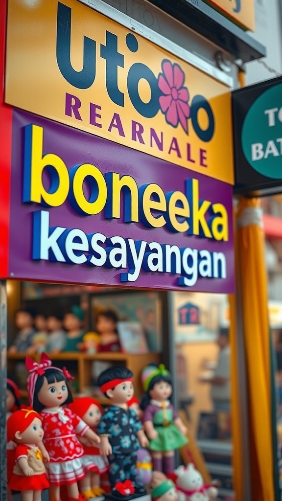 Bertemu Teman Baru di Toko Boneka