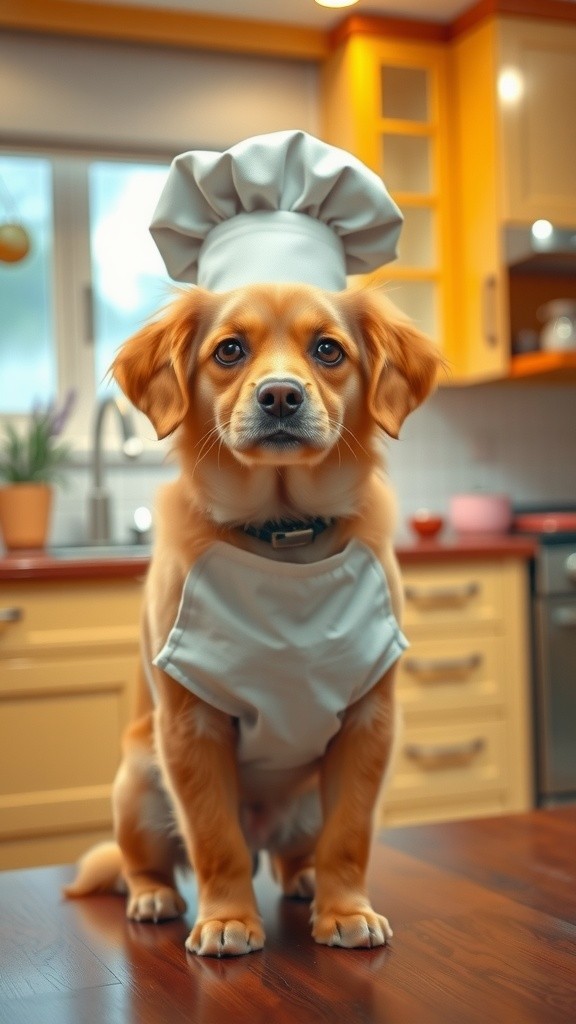 Chef Paws at Work