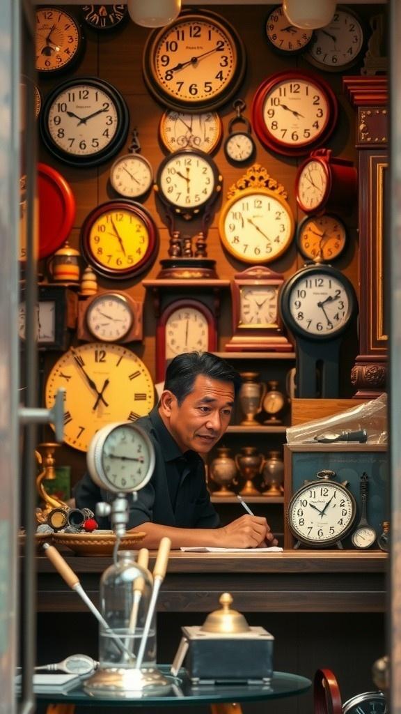 Jam Tangan Cuti: Humor Tukang Reparasi