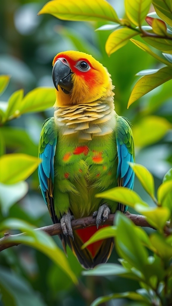 Mithu the Parrot: Bravery in the Storm