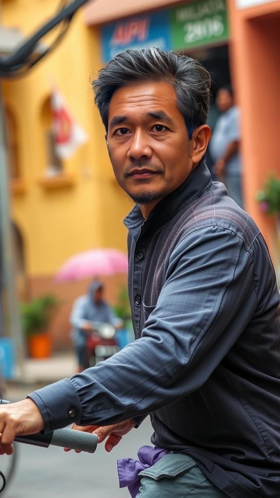 Argumen Tukang Becak dengan Polisi
