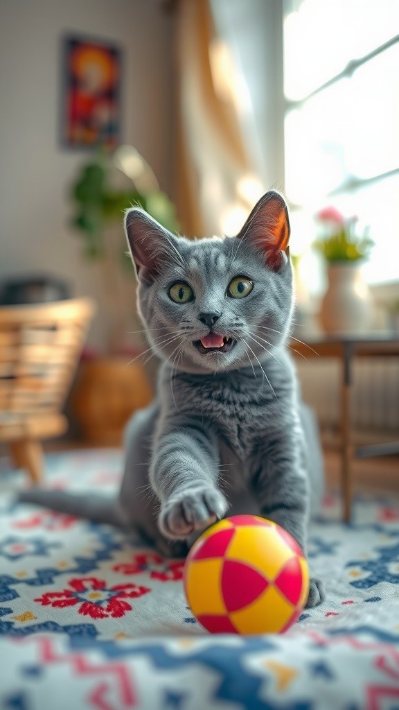 Si Kucing Malu di Depan Cermin
