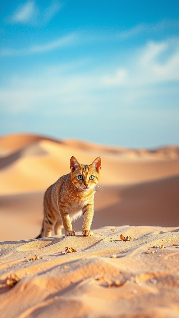 Kucing Penjelajah Pasir
