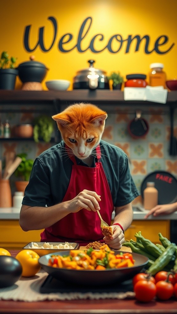 Masakan Kucing Lezat