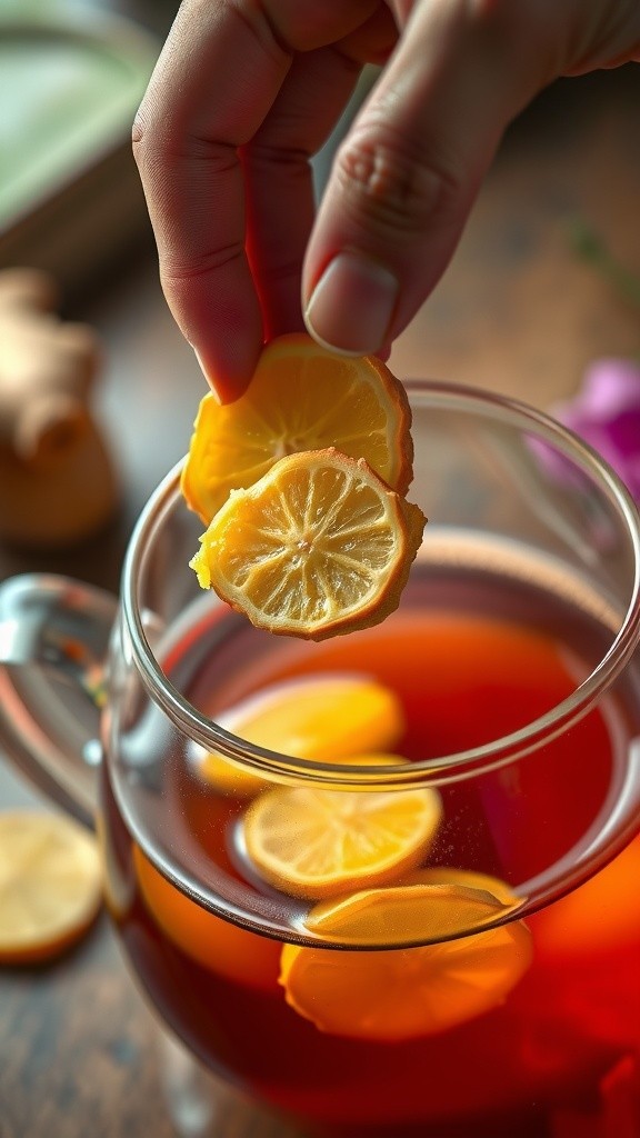 Soothing Ginger Tea for Digestive Health