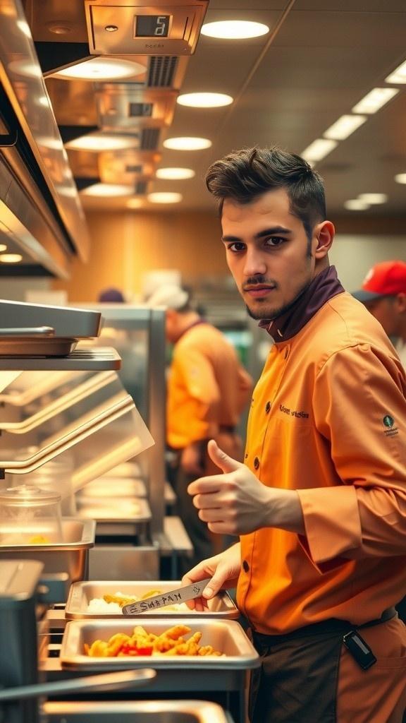 Culinary Wizards of the Fast-Food Kitchen: Tiny Blowtorch Burger Art