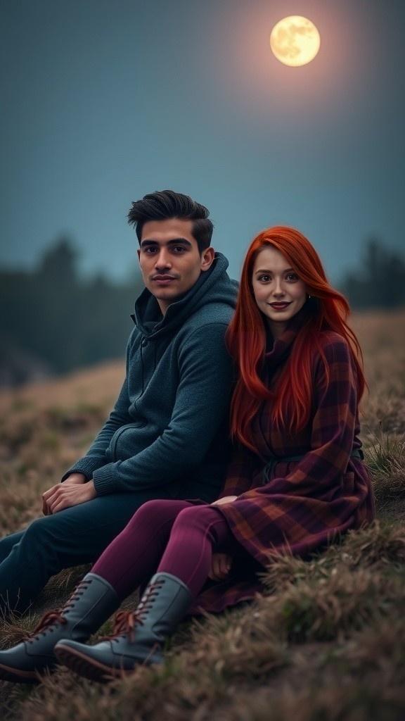 Cinta Sejati di Bawah Bulan