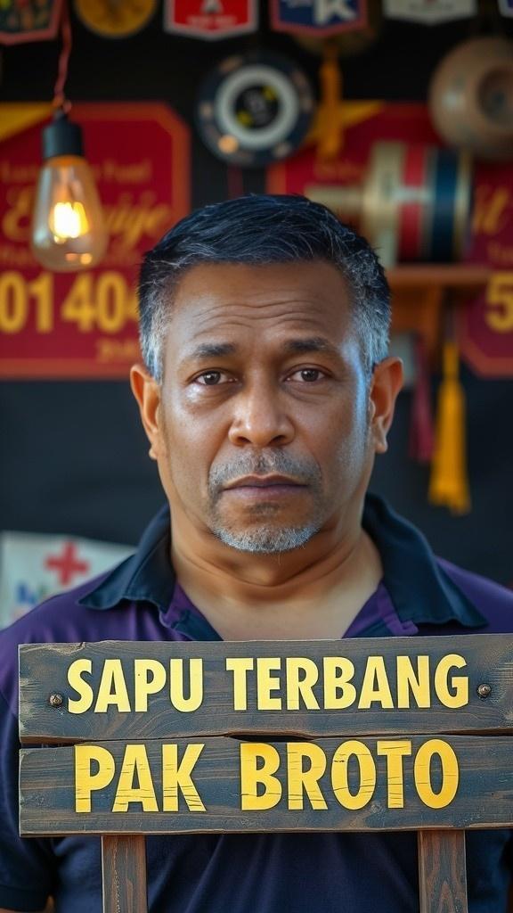 Sapu Terbang Pak Broto: Kejadian Konyol di Warung Bu Siti