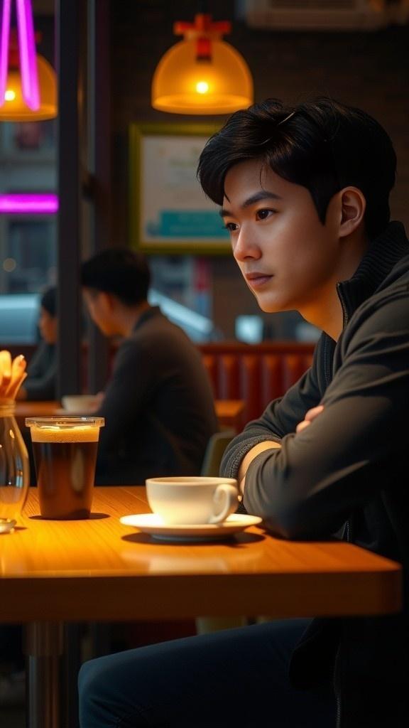 Pesan Misterius di Warung Kopi
