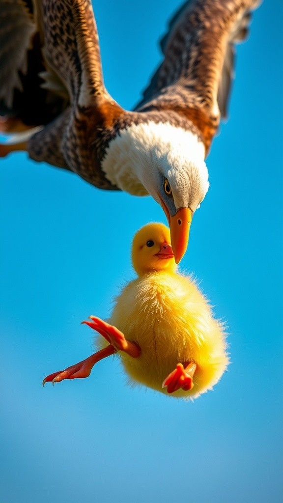 Daring Rescue: The Duckling and the Drone