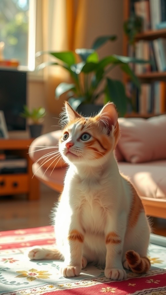 Kucing Mochi dan Petualangan Benangnya