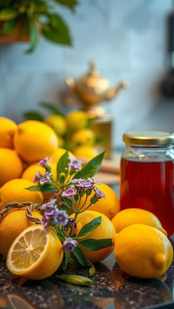 Resep Lemon Sereh: Obat Flu dan Penurun Kolesterol