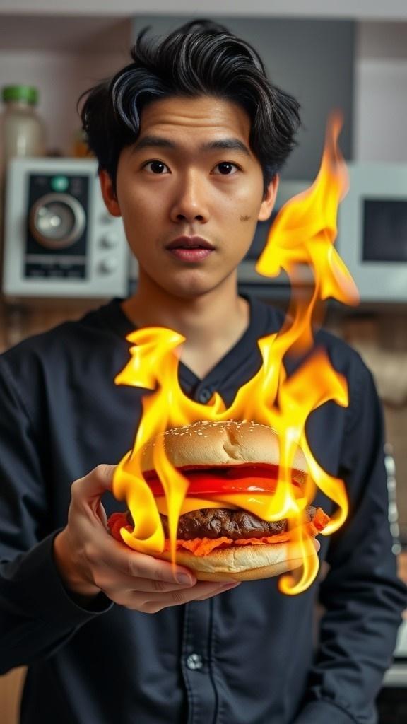 Burger Superhero: Kekuatan yang Salah