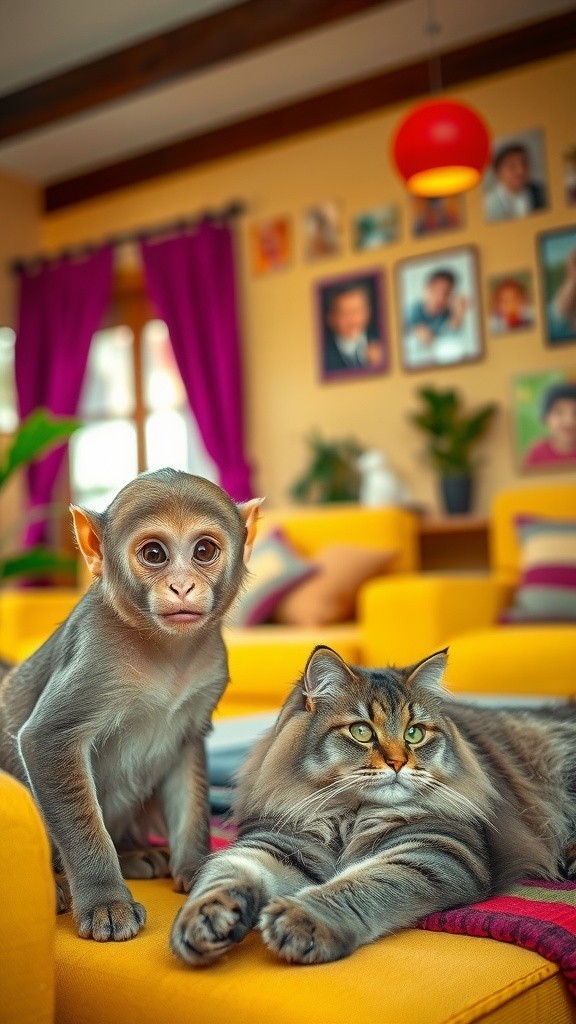 Monkey Mayhem: The Pet Prankster
