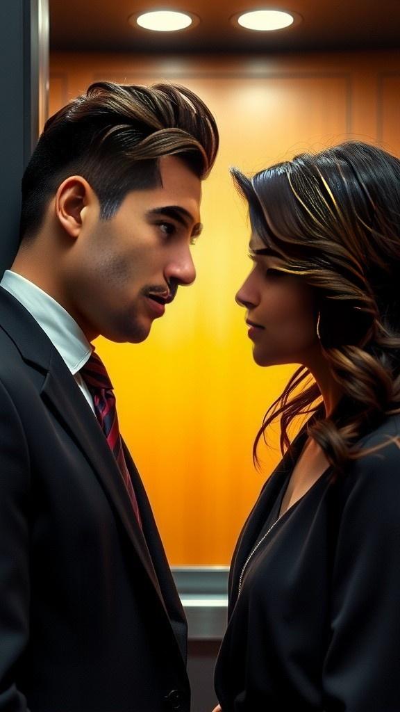 Cinta Dalam Lift: Bau yang Tak Terduga