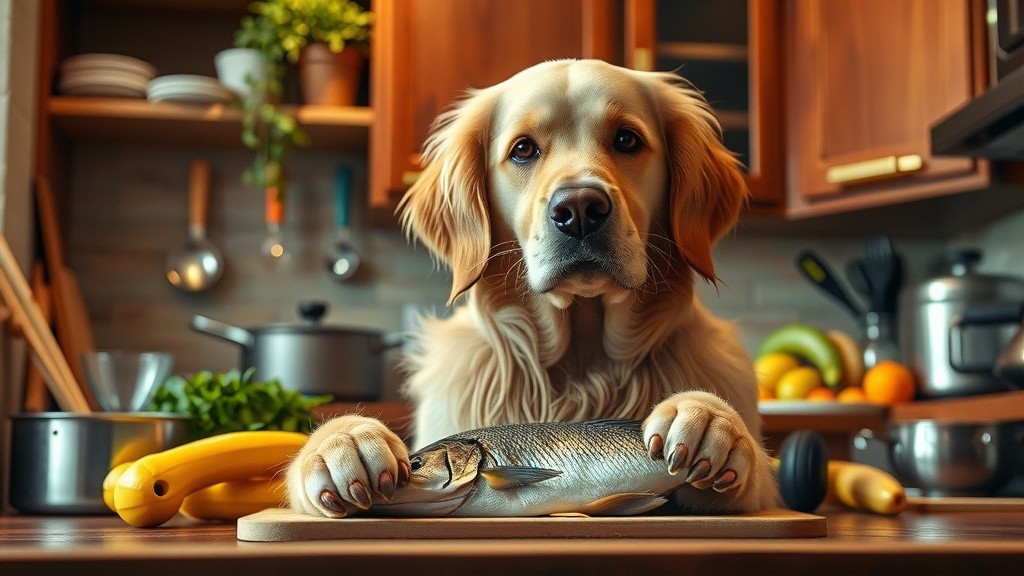 Gourmet Paws: A Culinary Adventure with a Golden Retriever