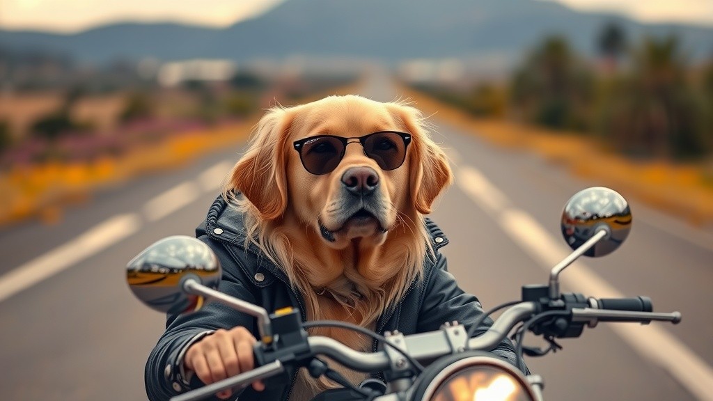 Ruff Rider: The Adventures of a Biker Dog