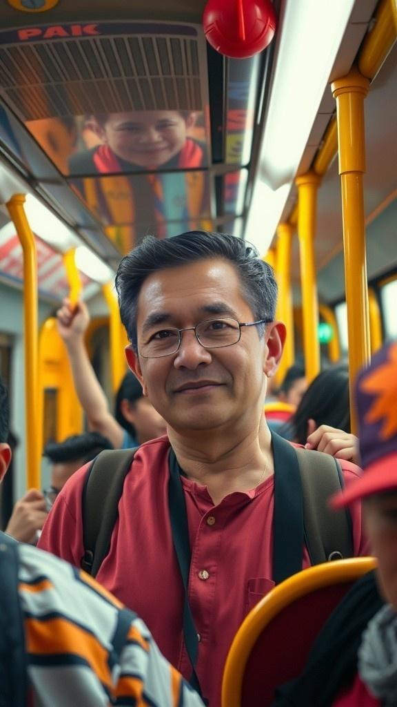 Kursi Ilusi di Bus Kota