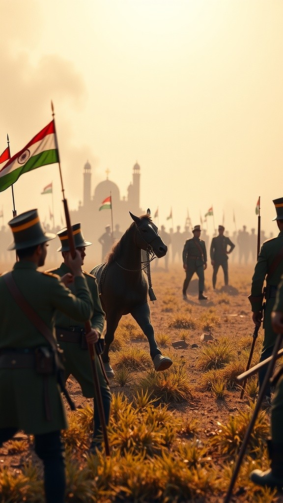 स्वतंत्रता की पहली चिंगारी