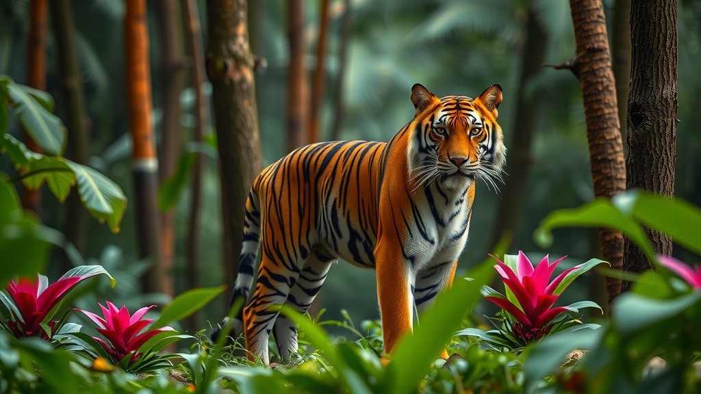 Raja's Roar: A Tiger's Struggle for Survival