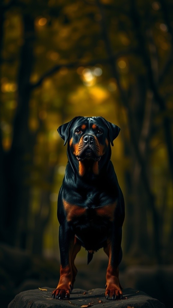 Penjaga Setia: Kekuatan Rottweiler