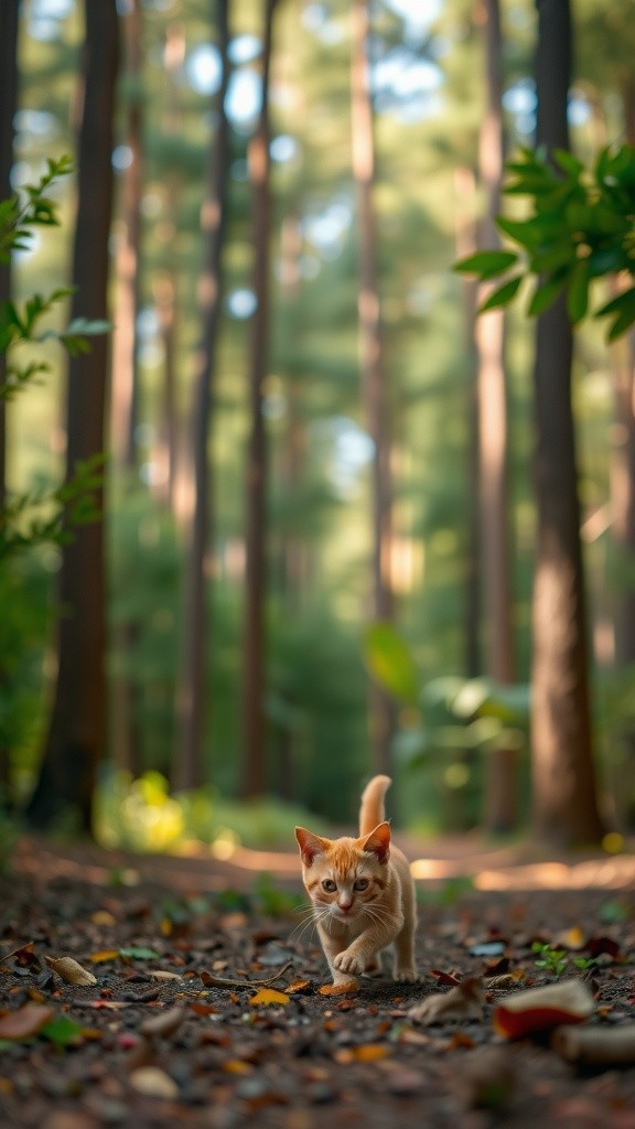 Kucing dan Penyelamatan Musang