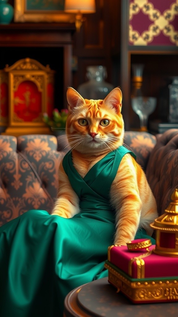 The Rich Cat's Journey to Humility