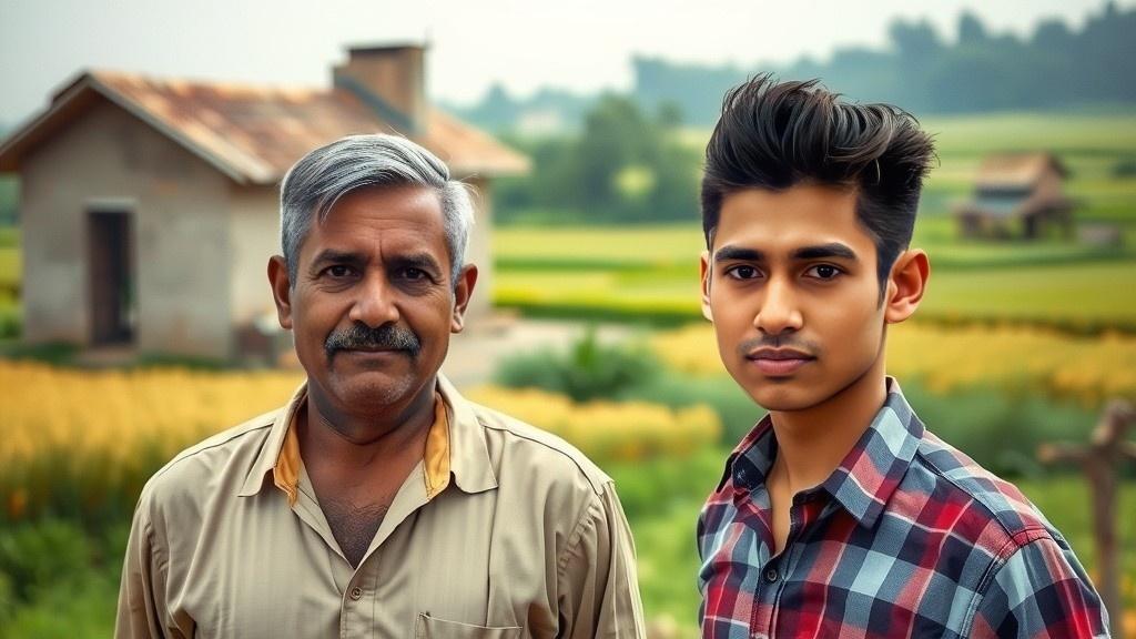 रामू और श्यामू: मेहनत और किस्मत की कहानी