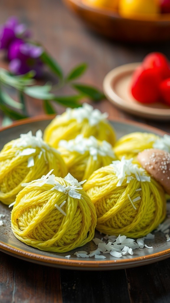 Resep Klepon Ubi Manis dan Kenyal