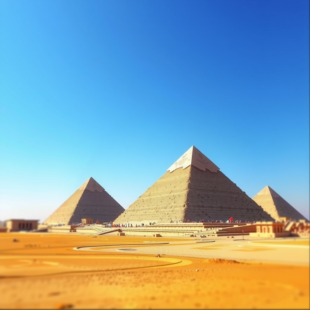 Secrets of the Sands: Building the Pyramids