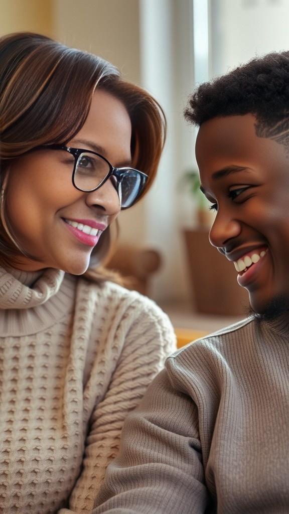 A Mother's Encouraging Message to Her Son