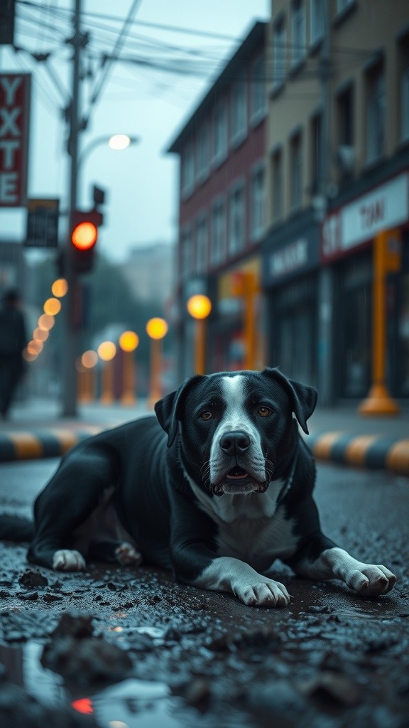 A Second Chance: The Heroic Rescue of a Wounded Dog