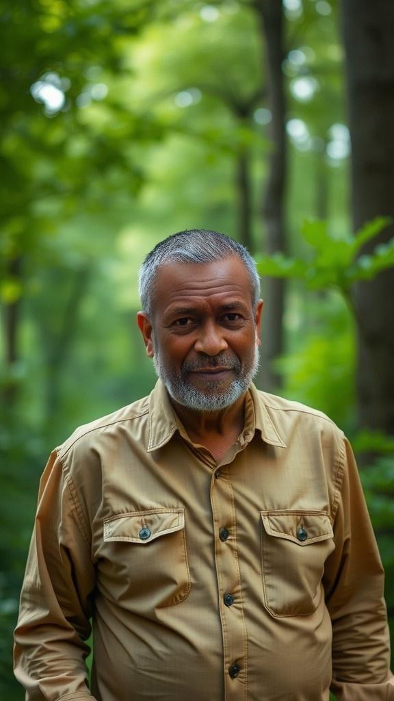 Kakek dan Kelinci: Persahabatan di Hutan