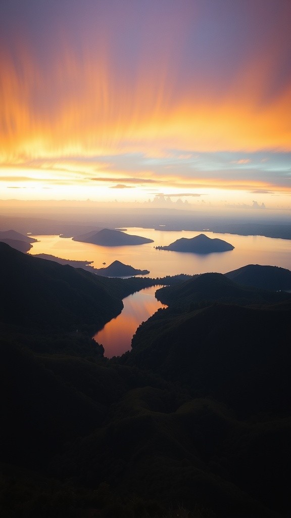Legenda Danau Kelimutu: Kisah Raja Bijaksana dan Tiga Putranya
